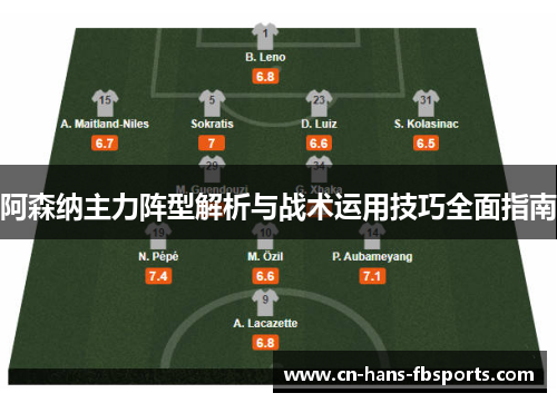 阿森纳主力阵型解析与战术运用技巧全面指南